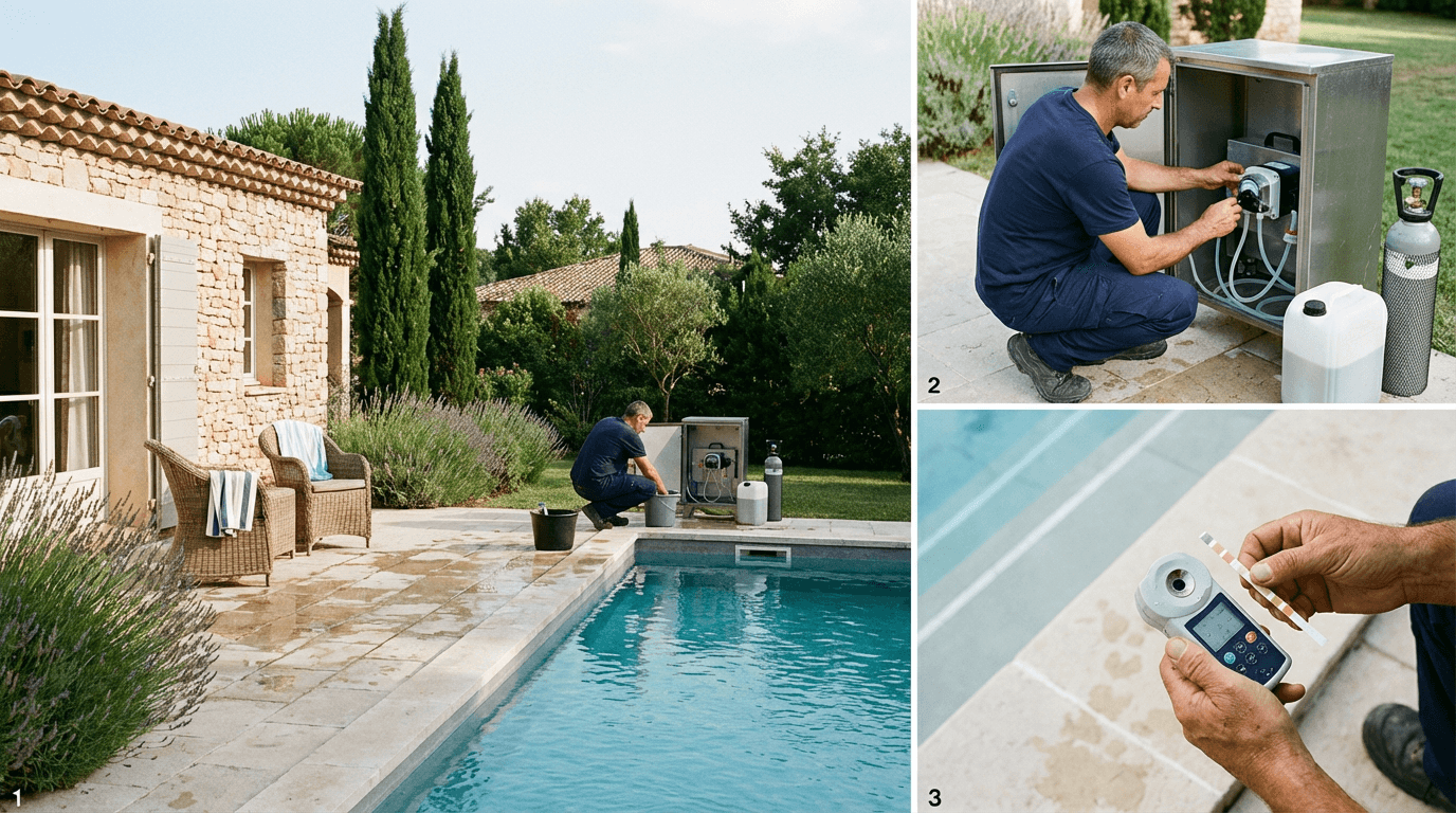 Choix du réducteur de pH et analyse de l’eau de piscine